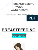 Breast Feeding Week Celebration