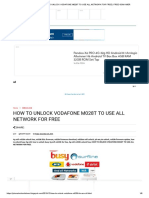 How To Unlock Vodafone M028T To Use All Network For Free - Free GSM Kmer