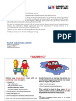 Vitara Brezza Owners Manual