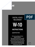 Digital Voice Recorder: Instructions