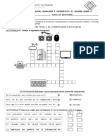 NOTA: Debes Desarrollar Todas Las Actividades de Nivelación Correspondientes Al Primer Periodo Académico. Recuerda