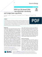 Cdetection: Crispr-Cas12B-Based Dna Detection With Sub-Attomolar Sensitivity and Single-Base Specificity