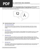 PL SQL MCQ Questions and Answers | PDF | Multiple Choice | Pl/Sql