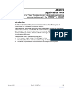 AN3070 Application Note: Managing The Driver Enable Signal For RS-485 and IO-Link Communications With The STM32™'s USART