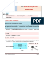 TP2 - TempératureFormulaire PDF À Remplir 1