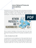 2.1 14 Most Common Network Protocols and Their Vulnerabilities (AutoRecovered)