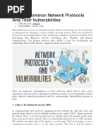 2.1 14 Most Common Network Protocols and Their Vulnerabilities (AutoRecovered)