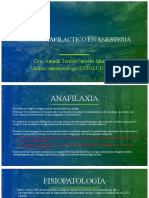 Shock Anafilactico en Anestesia