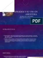 Opoides y Su Uso en Anestesia