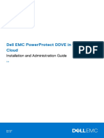 Dell Emc Powerprotect Ddve in The Azure Cloud: Installation and Administration Guide