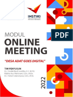 MODUL Online Meeting