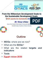 From MDGs to SDGs: Egypt's Sustainable Development Path