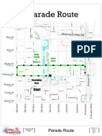 2011 WWA Parade Route