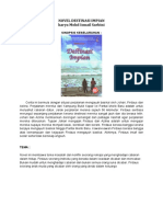 Novel Destinasi Impian Karya Mohd Ismail Sarbini: Sinopsis Keseluruhan