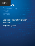 Sophos Firewall Migration Assistant