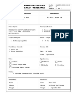 Form Persetujuan Bahan Pekerjaan Pt. Karya Bisa