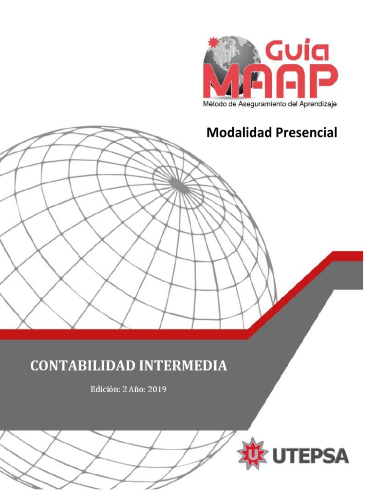 Guia MAAP Contabilidad Intermedia 2020 | PDF | Contabilidad | Efectivo