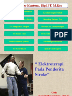 Elektroterapi Untuk Penderita Stroke