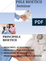 Seminar Principiile Bioeticii