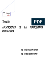 Tema IV Aplicaciones de La Termografía
