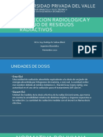 04a PROTECCION RADIOLOGICA y Manejo de Residuos Radiactivos