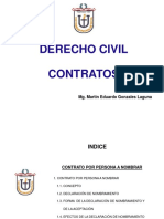 12-PPT - D. Civil V-A - Contrato Por Persona A Nombrar - Abg. Martin Eduardo Gonzales Laguna-2022 I-Upt