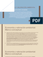 Aspectos Teorico-Conceptuales - Economía y Valoración Ambiental