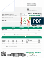 Valeria Tejeda A: Total $71.53