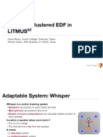 Adaptive Clustered EDF in Litmus