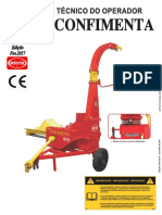 Manual técnico do operador da nova confimenta 2016