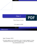 Clase 1 Matemática Biomédica, 2022