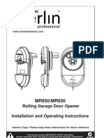 MR850-650 Installation Manual
