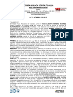 Acta Autorizacion Enajenar Bienes Incapaces