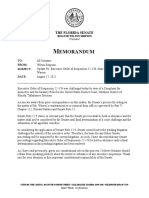 Florida Senate President Wilton Simpson Letter re Andrew Warren 17 Aug 2022