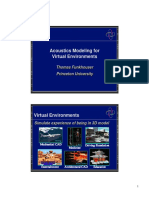 Acoustics Modeling - Raios - Fonte Virtual