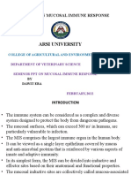 Arsi University: Review On Mucosal Immune Response