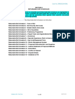 ITB Section II Returnable Bid Schedules