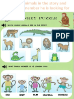 Monkey Puzzle Worksheets