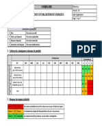 FOR-SMQ-YY - Critères D'évaluation Des Risques