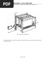 How To Build A Toy Theatre