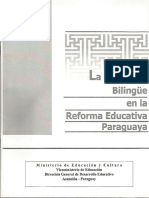 La Educa C I On Bilingue en Reform A