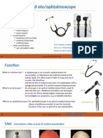 MI-I Stethoscope and Oto-Ophtalmoscope PP