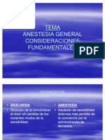 Anestesia General CF