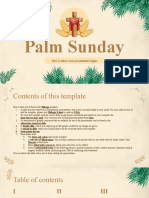 Palm Sunday Minitheme by Slidesgo
