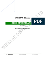 Oled Specification: WEO009664B-Hotbar