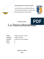 INTERCULTURALIDAD