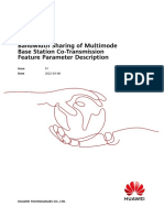 Bandwidth Sharing of Multimode Base Station Co-Transmission(SRAN18.1_01)