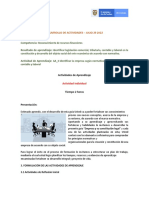 Actividad Julio 29 de 2022