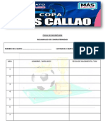 Ficha de Inscripcion