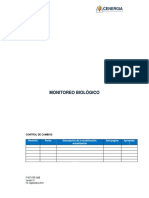 P 014 Ope Amb Monitoreo Biologico